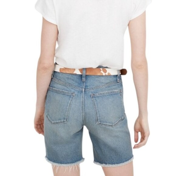 Madewell High Rise Mid Length Shorts - Picture 7 of 13